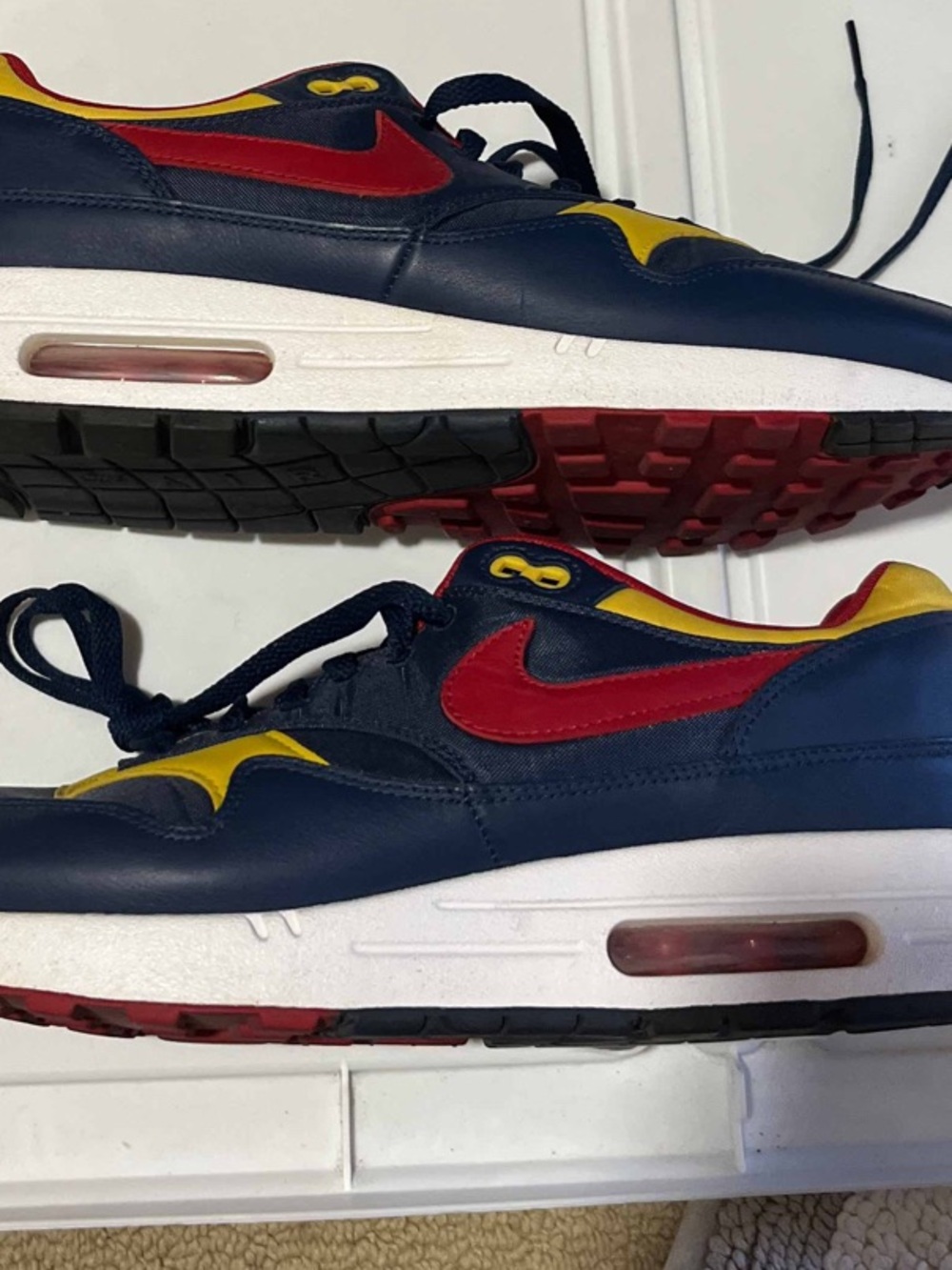 Nike Air Max 1 PRM Premium Snow Beach 875844-403 Men’s Sneakers - Size 11